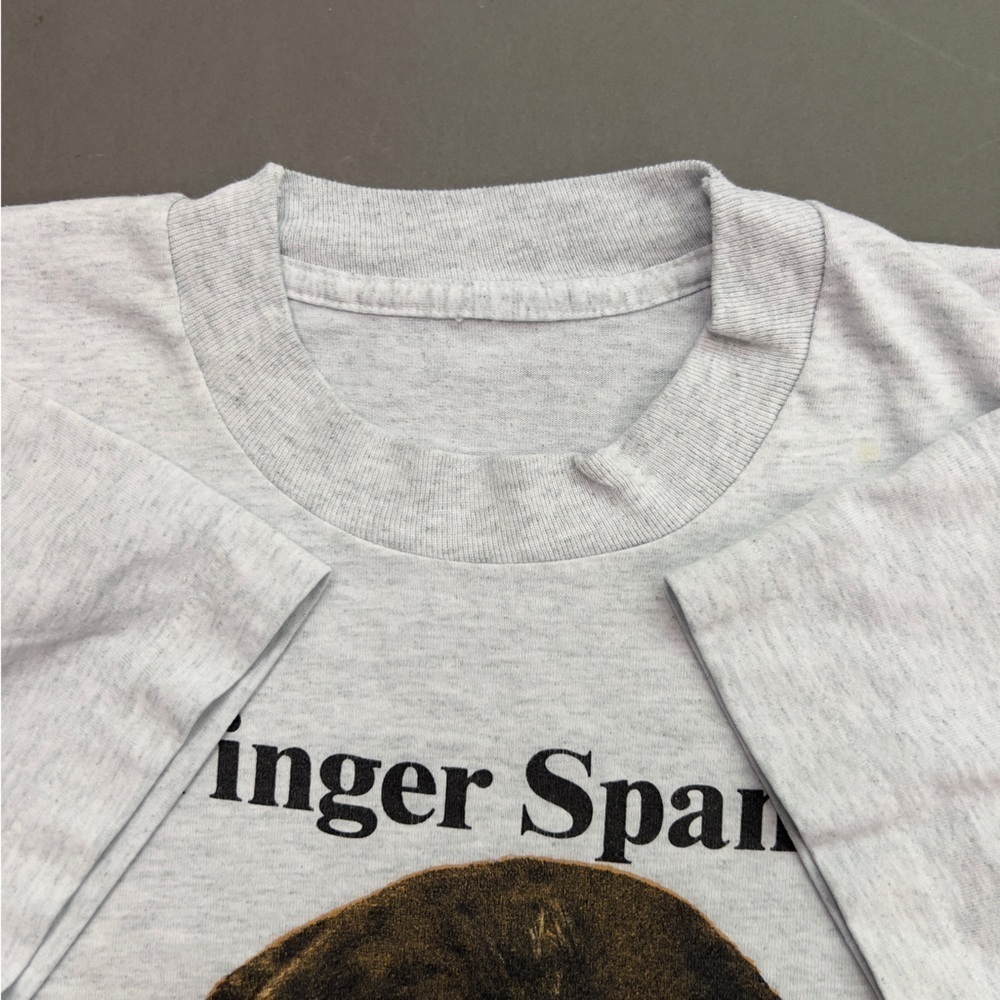 90s Vintage Springer Spaniel Dog Tee Shirt - Picture 4 of 5